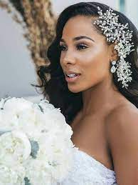Wedding Headpiece Crystal Dream Bridal Side Hair Piece Diamond Accessory Swarovski Crystal Vine Big Rhinestone Brooch Statement Hair Jewelry Beautiful Wedding Hair Hair Jewelry Wedding Bridal Hair Pieces