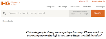 Effective 15 october 2018, the number of premiermiles (miles) required to make a redemption via pay with points will be revised as below What Happened To Ihg Merchandise Rewards Loyaltylobby
