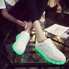 Unisex Men Women Led Light Up Shoes Luminous Usb Trainer Sneaker High Top Shoes Sneakers Light Up Shoes Shoes Trainers