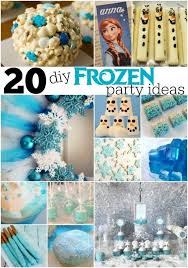 Do you want to build a snowman? 20 Diy Frozen Party Ideas