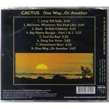 Or another is the second album by american hard rock band cactus, released in 1971 under the atco label. One Way Or Another By Cactus Cd With Ald93 Ref 114598946