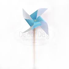 Dekoracija "Vėjo malūnėlis" (1 vnt.) - decorday.eu