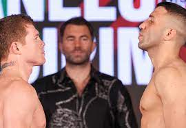 Avni yildirim for alvarez's wbc/wba super middleweight titles. Saul Alvarez Vs Avni Yildirim Scorecard Boxing Schedule