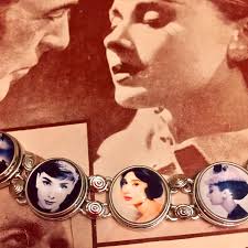 Art Deco Fan Bracelet