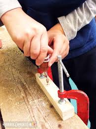 Build your own diy workbench with this free plan from shanty 2 chic. Haba Terra Kids Real Woodworking Tools Rhubarb And Wren