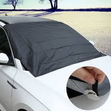 Strong Magnet Car Snow Block Cover Silver Cloth Magnetic Snow Ice Shield For Windshield Winter Car Front Window