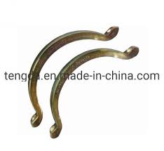 China Exhaust Pipe Clamps Worm Drive Spring Band Loaded