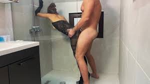 Wettest sex in clothes and high heels in the shower - XNXX.COM