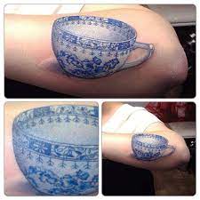 Jinx Fallen Heroes Tea Tattoo Teacup Tattoo Tattoos