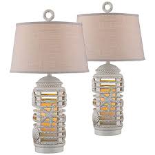Herriot Ocean Lantern Night Light Table Lamp Set Of 2 11t99 Lamps Plus