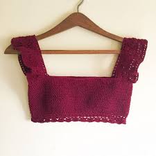 Free summer top down ladies top crochet pattern. Free Crochet Clothing Patterns For Women