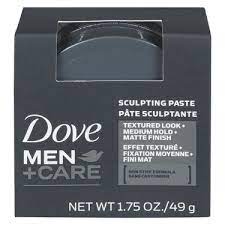 Dove men+care fresh clean fortifying 2 in 1 cleanses hair and helps it appear thicker and stronger. Dove Men Care Sculpt Texture Fortifying Styling Paste Reviews In Hair Styling Xy Stuff
