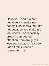 I Love You Because I Just Do Heartfelt Love And Life Quotes