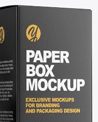 Download Matte Dropper Bottle With Paper Box Mockup In Box Mockups On Yellow Images Object Mockups