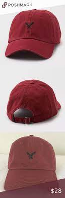 Sold American Eagle Outfitters Red Baseball Cap American Eagle Outfitters American Eagle Baseball Cap