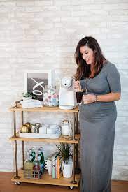 Learn how to make your own cute coffee bar cart with diy tutorial from angela marie made! The Perfect Coffee Station With A Diy Coffee Bar Cart Fresh Mommy Blog