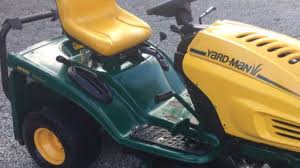 I believe the cutting belt size that are recommended by the manufacturer and dealers are undersized and too narrow for the pulleys, hence overheating and breaking under load. Mtd Yardman An5170 Twin Blade Ride On Mower Home Garden Classifieds Normandy Angloinfo
