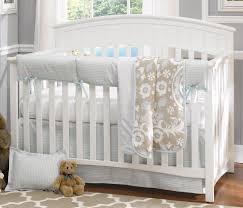 Liz Roo Powder Blue Houndstooth 4 Piece Crib Bedding Set Destination Baby Kids