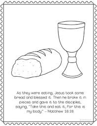 If your child loves interacting. The Last Supper Coloring Page Craft Or Poster Bible Verse Easter Communion