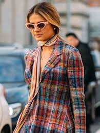 Scarves are a great way to add a twist to formal and casual jackets alike. This Is How To Wear A Scarf In The Summer Who What Wear