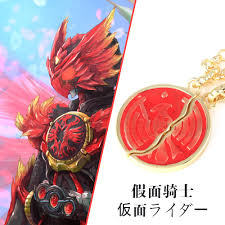 Ожерелье аниме Kamen Rider OOO ожерелье Анкх сломанная медаль Taka Core  кулон ожерелья для женщин и мужчин ювелирные изделия | AliExpress