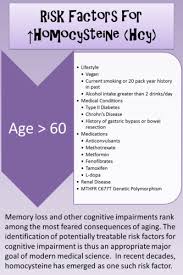 Uploaded Files Homocysteine Risk Factors Png Aging Well Mthfr Memory Loss