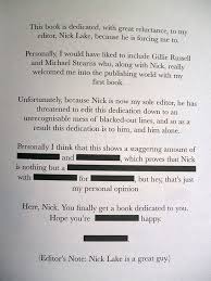 I would like to dedicate this thesis to my grandmother, anna mae, whose. 57 Times Writers Took Book Dedications To Another Level Bored Panda