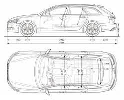 Car Line Art Audi A6 Audi A6 Avant Audi