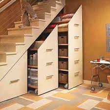 Measure the height of the area where you will install the stairs. Staircase Cabinet Design House House Design Home