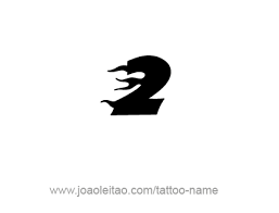 Nevertheless, take your time finding a talented artist so your ink comes out clean and clear. Two 2 Number Tattoo Designs Page 4 Of 4 Tattoos With Names