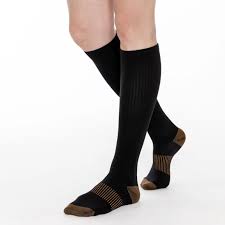Copper Compression Knee High Support Socks Most Copper Perfect Fit Copper Compression