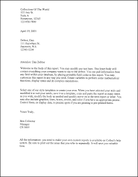 business form letter template