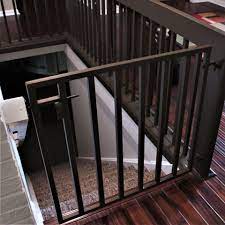 Metal Safety Gate For Stairs Great Lakes Metal Fabrication