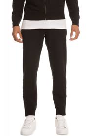 the en x karmaloop in a state sweatpants in black