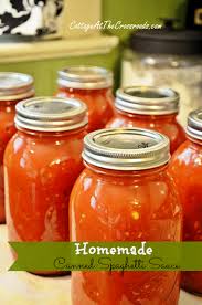 This not only drag out your canning days, but it depletes vitamins and nutrients in the sauce. Homemade Canned Spaghetti Sauce