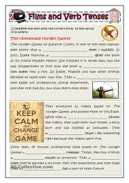 Films And Verb Tenses Verb Tenses Teaching English Grammar Learn English