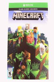 Minecraft Full Game Download Card Digital Standard Edition Microsoft Xbox One Minecraft Full Game D Download Games Full Games Xbox One