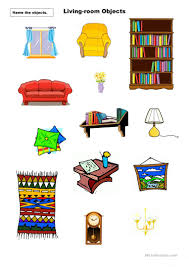 New users enjoy 60% off. Living Room Objects English Esl Worksheets For Distance Learning And Physical Classrooms