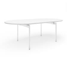 Antenna Table Racetrack Knoll Table Home Home Decor