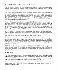 Free 8 Sample Psychiatrist Job Description Templates In Pdf