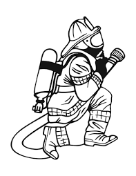 Note that a firefighter's job is challenging. Firefighter 2 Coloring Page Free Printable Coloring Pages For Kids