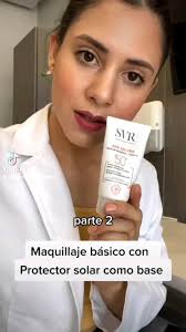 Protector solar como base de maquillaje, SVR ecran mineral tinte  #medicinaestética #beauty #tips #cuidadodelapiel