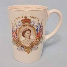 Queen elizabeth ii's coronation on june 2, 1953 was portrayed on netflix's 'the crown.' here's what actually happened on that day between queen elizabeth ii, prince philip, and the british government. 1953 Queen Elizabeth Ii Coronation Mug Made My Midwinter Antique Tea Antique Tea Cups Mugs