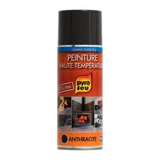 Peinture Thermique 900 C Noir Mat 400 Ml Castorama