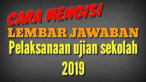 Aplikasi bocoran soal unbk smp 2020 ini merupakan aplikasi simulasi tes ujian nasional berbasi komputer pada jenjang sekolah menengah. Cara Mengisi Lembar Jawaban Soal Ujian Sekolah Sd Kelas Vi Youtube