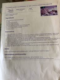 Epingle Par Chantal Mirous Sur Biscuits Farine Epeautre Pepite Chocolat Laura Lee