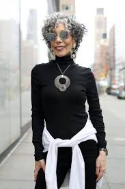 Cold shades of blonde or straight up gray can look fantastic on a straight black bob. Amazing Gray Hairstyles We Love Curly Hair Styles Grey Curly Hair Beautiful Gray Hair
