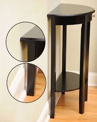 Get free shipping on qualified drawers end tables or buy online pick up in store today in the furniture department. Bay Shore Half Circle Console Table In Accent Tables
