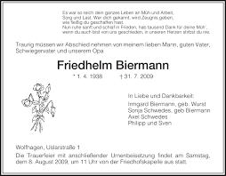Gert postel‏verified account @postelgert feb 15. Traueranzeigen Von Friedhelm Biermann Trauer Hna De