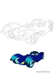 Print all of our pj masks coloring pages and imagine what your animal alter ego might be. Pj Masks Catboy Car Coloring Pages 2 Free Coloring Sheets 2021